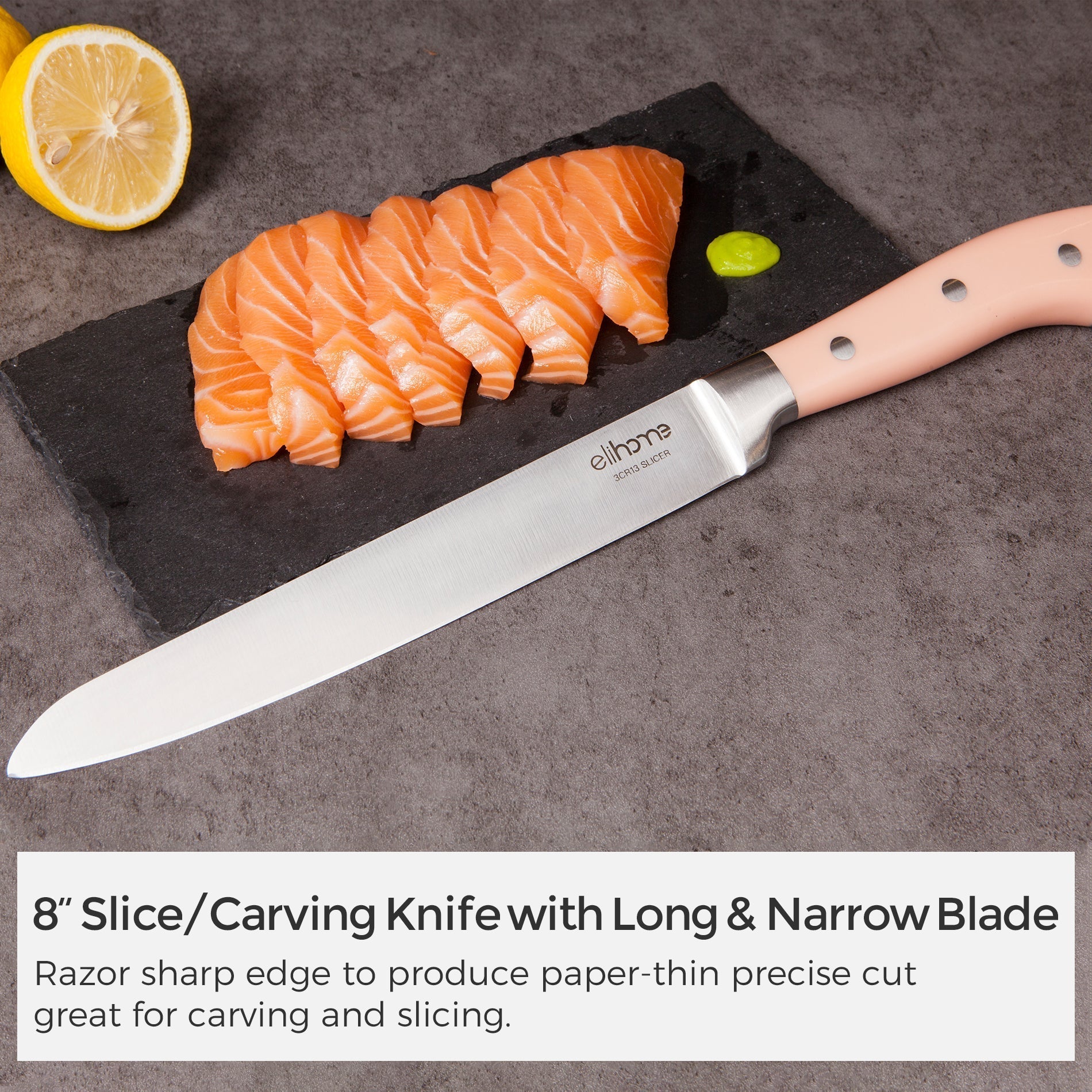 5 Piece Professional Kitchen Knife Set DC-Powered by People