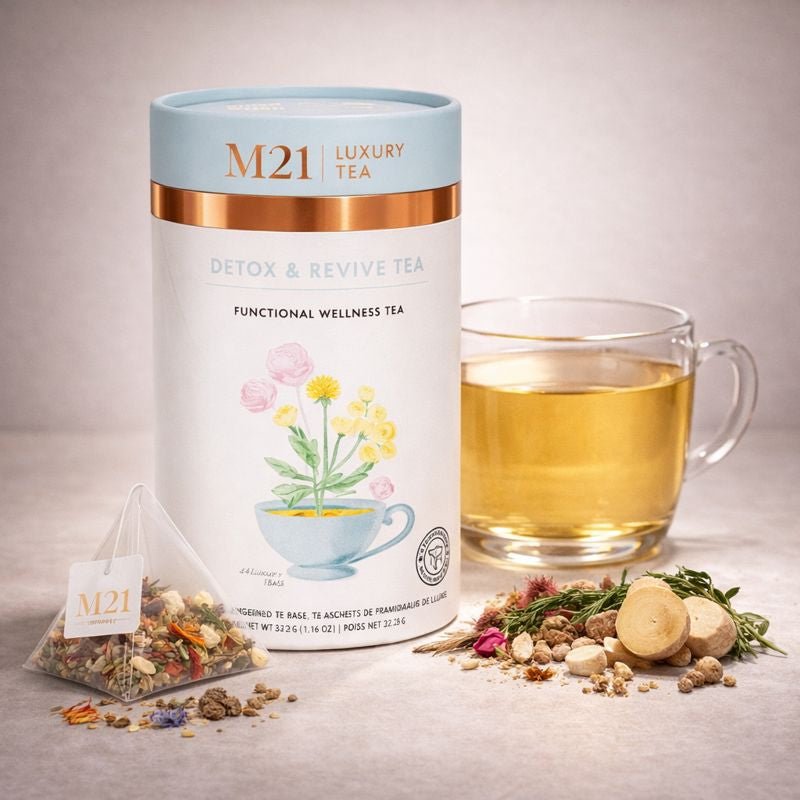 Detox and Revive Luxury Herbal tea - 24ct DC-Tega Tea
